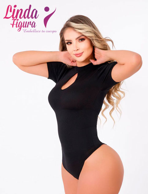 Body control reductor Vera color negro, tipo hilo